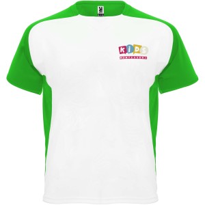 Bugatti rvid ujj gyerek sportpl, white, fern green (T-shirt, pl, kevertszlas, mszlas)