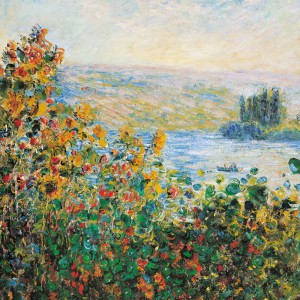 Lemeznaptr Claude Monet 2024, 30  30 cm (naptr)