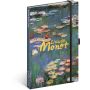 Notesz Claude Monet, lined, 13 x 21 cm