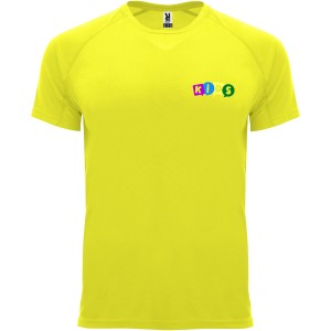 Roly Bahrain gyerek sportpl, Fluor Yellow (T-shirt, pl, kevertszlas, mszlas)